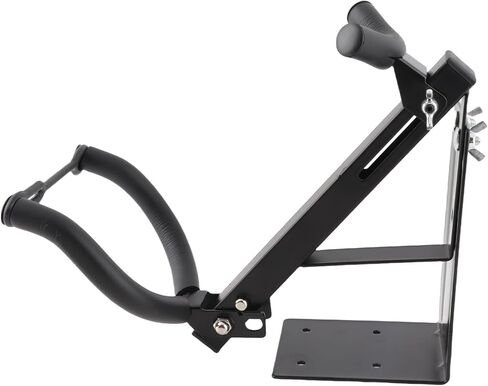 Metal Alto Sax Wall Mount Stand with Sponge Protection, Space Saving Holder for Tenor Saxophone, Adjustable Direction Studio Storage Bracket with Screws and Plugs ﻿ in Kuwait