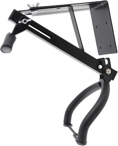 CHICIRIS Alto Tenor Saxophone Wall Mount Stand, Sturdy Metal Wall Mount Holder with Adjustable Direction and Sponge Protection for Alto Tenor Saxophone Display in Studio Bedroom in Kuwait