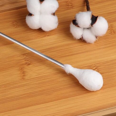 FRCOLOR Cupping Igniter Stick 4-Pack Fire Rod Tool with Cotton Head for Salon and Home Use Vacuum Cupping Accessories for Body Massage and Health Promotion in Kuwait