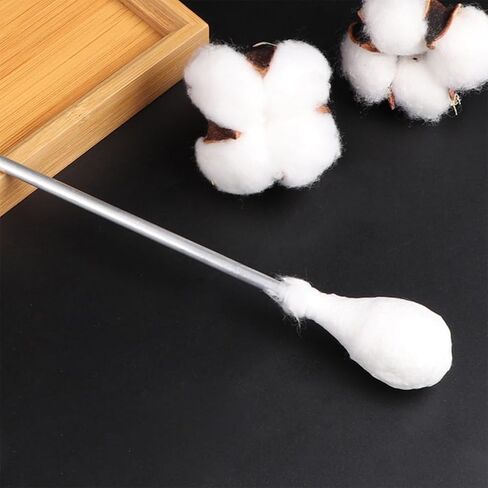 FRCOLOR Cupping Igniter Stick 4-Pack Fire Rod Tool with Cotton Head for Salon and Home Use Vacuum Cupping Accessories for Body Massage and Health Promotion in Kuwait