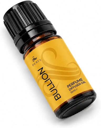 Bullion Diffuser Oil | Perfume Diffuser Oil Refill | 10ml Oil Diffuser Essential Oils | Versatile and Mess-Free | Long-Lasting Essential Oils for Humidifiers for Spa, Home, and Office by Perfa in Saudi Arabia