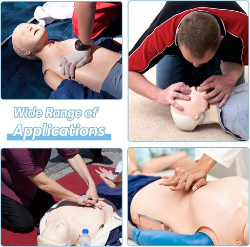 JNMFTD الأطفال CPR Manikins مجموعة تدريب الدمية، كامل الجسم CPR التدريب على الإسعافات الأولية محاكاة عارضة أزياء الملحقات الطبية المهنية للفصول الدراسية أو مراكز البحوث ممارسة التمريض رعاية المرضى in Kuwait