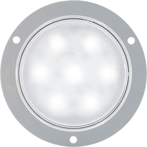 Optronics - ILL29CFBP - 4in. RND Dome Light 7 LED FLNG MT .180MB P - (Pack of 1) in Kuwait