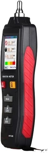 جهاز اختبار الاهتزاز WT63B محلل ملون LCD رقمي تدوير تسارع سرعة النزوح تردد عالٍ منخفض للتكييف والمحركات in Kuwait