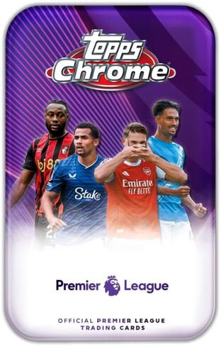 2025-26 بطاقات Topps Chrome Premier League - قصدير (20 بطاقة) in Kuwait