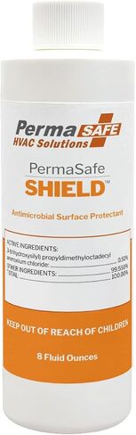 PermaSafe HVAC Solutions | Free-Flow Antimicrobial Condensate Drain Line SHIELD | Keeps HVAC Drain lines flowing by keeping them free of mold, mildew, fungi, algae & other microbial growth | 8 oz. in Kuwait