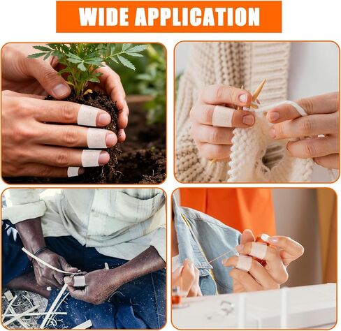 20pcs Anti Skin Picking Finger Covers, Silicone Finger Cots Bandages Reusable & Breathable Fingertip Protector Sleeves Anti-Picking Caps Protective Gloves for Cracked Fingers & Hangnails in Kuwait
