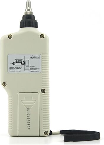 جهاز اختبار الاهتزاز الرقمي المحمول عالي الدقة AR63A نطاق قياس السرعة 0.1 ~ 199.9 مللي متر/ثانية لأنظمة التدفئة والتهوية وتكييف الهواء والمحركات in Kuwait