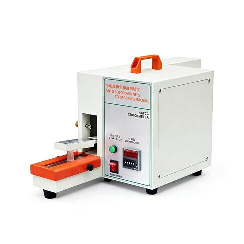 Electric Automatic Friction Color Fastness Tester Textile Leather Lab Quality Control for Gloss Measuring in Kuwait