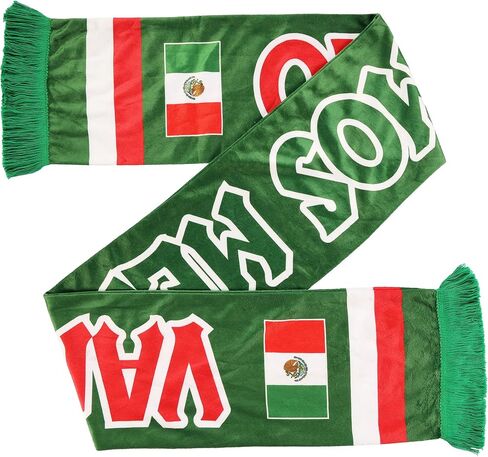 2026 World Cup Soccer Scarf Double Sided Flag Print, World Cup Football Fan Scarf Match Cheering Memorabilia Gift in Kuwait