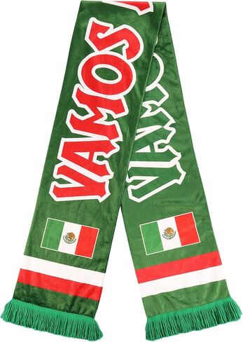 2026 World Cup Soccer Scarf Double Sided Flag Print, World Cup Football Fan Scarf Match Cheering Memorabilia Gift in Kuwait