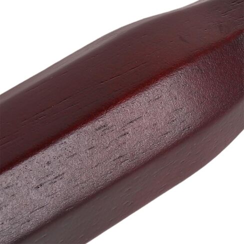 GALPADA 2Pcs Wooden Foosball Table Handles Octagonal Replacement Parts for Indoor Soccer Machine Rods Non-Slip Grip Wine Red in Saudi Arabia
