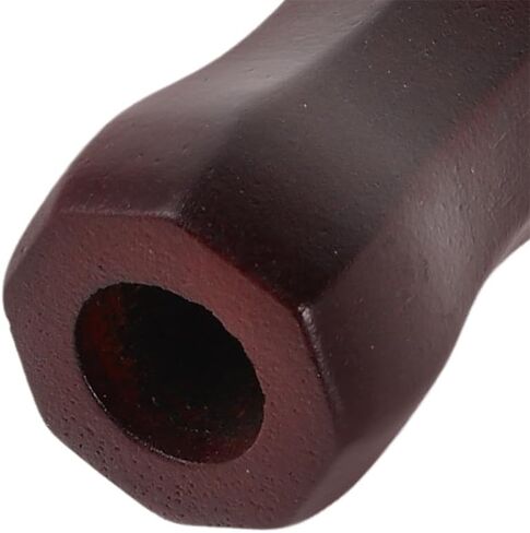 GALPADA 2Pcs Wooden Foosball Table Handles Octagonal Replacement Parts for Indoor Soccer Machine Rods Non-Slip Grip Wine Red in Saudi Arabia