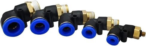 PL نوع OD 4 6 8 10 12 مللي متر-1/8 ''1/4'' 3/8 ''1/2'' موصل الموضوع تركيبات هوائية سريعة 1 قطعة (PL10-04) in Kuwait