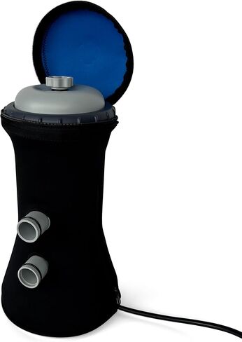 ChillGuard Neoprene Filter Cover for Intex C1000, Cold Plunge & Ice Bath Filter Housing Sleeve, Insulated Pool Filter Jacket for Condensation & Temperature Control in Kuwait
