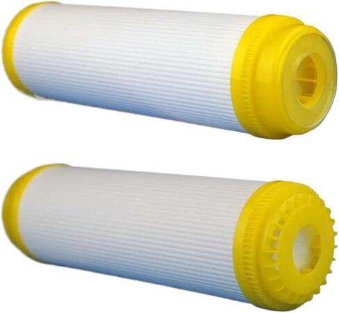 Water Purification Filter 10 Inch Resin Filter Cartridge Softened Pure Water Exchange Removes Descaling/Strong Alkaline Water Purifier(2pcs) in Kuwait