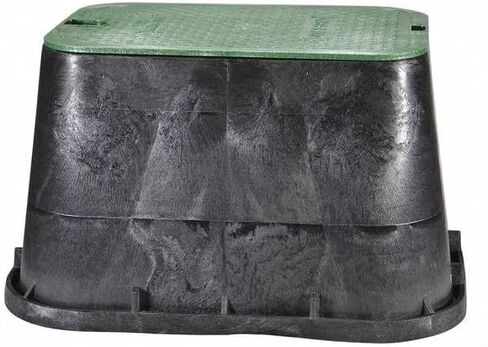 for Nds 113Bc Rectangular Valve Box, Polypropylene, 12-1/4 In H X 15-1/2 In W X 21, Ship from USA in Kuwait