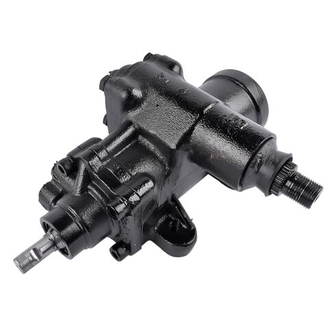 Power Steering Gear Box Black Direct Replacement Compatible with OE 27-7589 277589 15068759 32 Spline 4 Blank Sector Shaft Heavy Duty Steering Component in Kuwait