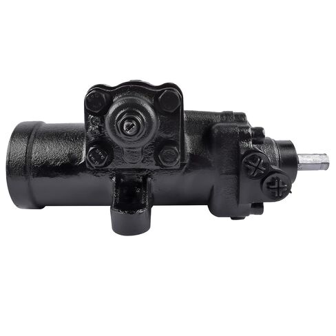 Power Steering Gear Box Black Direct Replacement Compatible with OE 27-7589 277589 15068759 32 Spline 4 Blank Sector Shaft Heavy Duty Steering Component in Kuwait