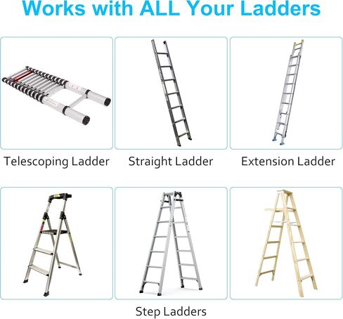 Ceiling Ladder Hoist, Heavy Duty Pulley System for Garage Storage, Ladder Hanger Hold Up to 150 lbs Capacity for Kayak, Cargo Box, Canoe, Bike Lift, Fit 10-18 Foot Ceilings, Black in Kuwait