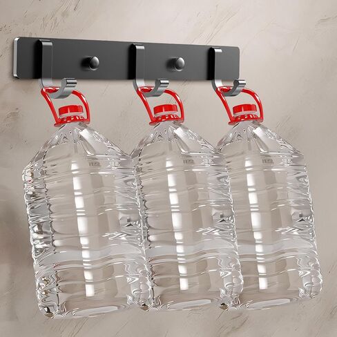 Coat Rack Wall Mount, Heavy Duty Wall Hooks for Hanging Coats, Hats | Wall Mounted Coat Hanger for Entryway, Bathroom, Mudroom, Bedroom in Saudi Arabia