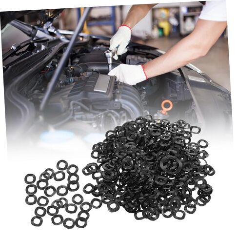 500pcs Wave Washers Wave Spring Steel Washers for Compression Applications Elastic Gaskets to Prevent Loosening for Mechanical Repairs and Assembly in Kuwait