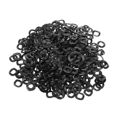 500pcs Wave Washers Wave Spring Steel Washers for Compression Applications Elastic Gaskets to Prevent Loosening for Mechanical Repairs and Assembly in Kuwait