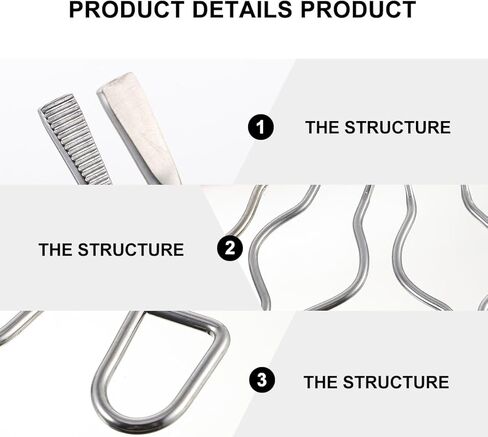 ULTECHNOVO 3pcs Stainless Steel Crucible Tongs Set with 20cm 25cm 30cm Clamps Laboratory Flask Clamp for High Temperature Biochemical and Chemical Lab Use in Kuwait