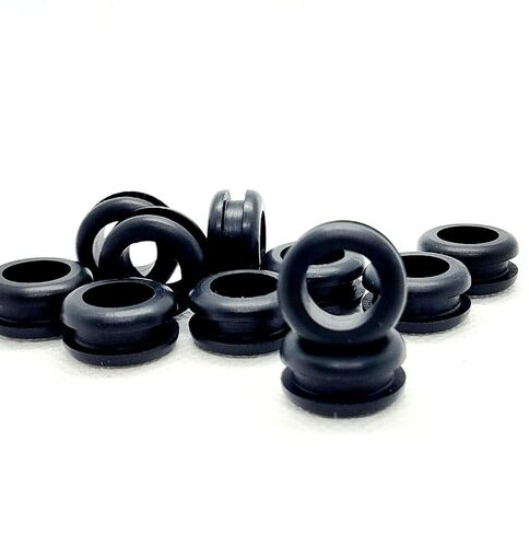 1/2" Panel Hole Rubber Grommets for Cable and Wiring 3/8" ID Center Hole for 1/8" Thick Wall Material Electrical Bushing (Pack Size: 12) in Kuwait