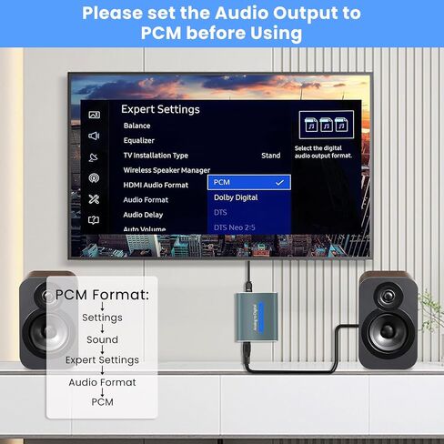 RCA إلى محول صوت بصري مزدوج 3.5 مم جاك تناظري إلى محول رقمي بصري 96 كيلو هرتز محول ADC من الألومنيوم مع كابل SPDIF وكابل صوت 3.5 وكابل 3.5 إلى RCA in Kuwait