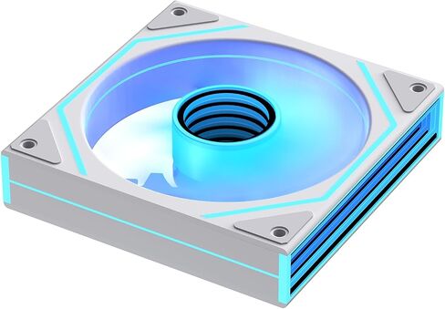 Prism4RS Ultra X3 120mm PC ARGB Computer Case Fans|Infinity Mirror|Daisy-Chain|4 PIN PWM 1850RPM(Black Reverse_Triple Pack) in Kuwait
