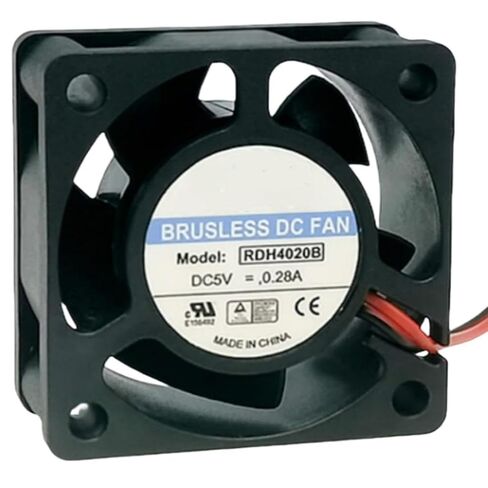 RDH4020B مروحة 4 سم لـ 5V 0.28A 4020 40X40X20MM 2-Wire Cooling Fan in Kuwait