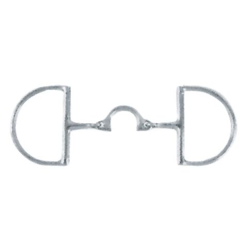 Korsteel Stainless Steel Segunda Dee Ring Snaffle Bit, 5" in Kuwait