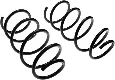 Suspension Coil Spring 2pcs Front E90 E93 Convertible for BMW for 335i 3.0L 2007-2011 Black 356-Length (mm) RH3490 31336767369 in Kuwait