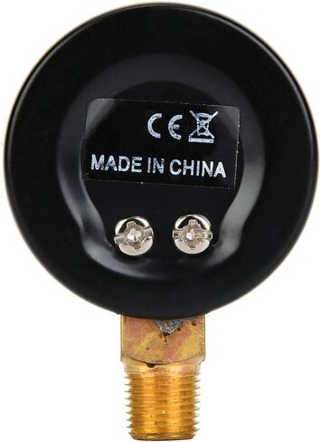 Mechanical Pressure Gauge, 1/8 inch BSPT Pressure Gauge for Air Oil and Water(0-100psi,0-7bar) in Kuwait