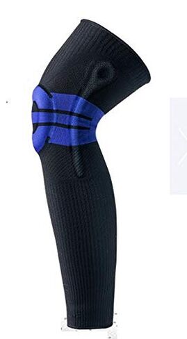 1 Pair Silicone Spring Support Knee Pad Basketball Meniscus Patella Protector Compression Leg Sleeve Sports Football Cycling in Kuwait