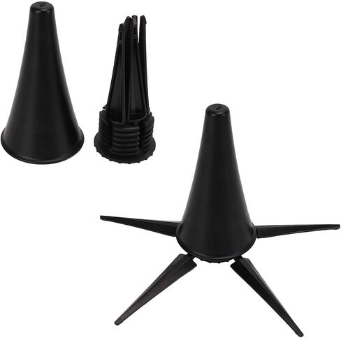 Portable Clarinet Holder, 5 Leg Foldable Stand with ABS & Iron Material for Wind Instrument Accessory & Display in Kuwait