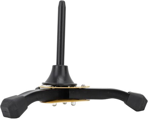 Flute Clarinet Stand, Portable Anti Slip Foldable Oboe Holder Stand for Soprano Saxophone and Wind Instruments with Sponge Protection, Tripod Design for Musicians On the in Kuwait
