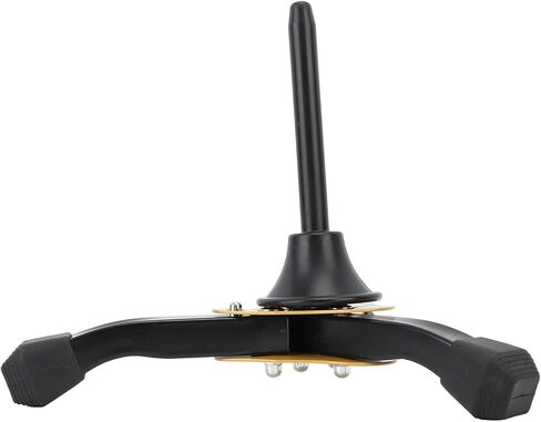 Flute Clarinet Stand, Portable Anti Slip Foldable Oboe Holder Stand for Soprano Saxophone and Wind Instruments with Sponge Protection, Tripod Design for Musicians On the in Kuwait