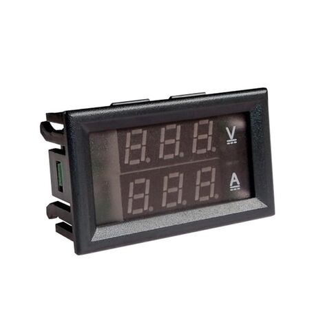 5 قطعة تيار مستمر 3.5-30 فولت 10 أمبير .28 بوصة LED الفولتميتر الرقمي | [](أسود) in Kuwait
