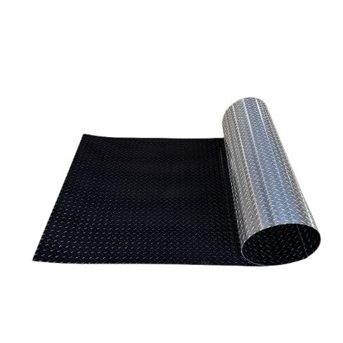 Aluminum Diamond Plate Sheet, 48" x 120" x .025" Thick, Gloss Black, 4 ft x 10 ft, Rockguard, Trailer, Garage, RV in Kuwait
