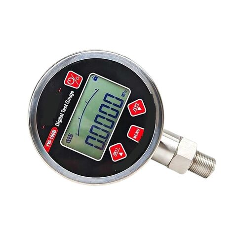 1pc 5 Digits LCD Pressure Gauge Pressure Manometer Accuracy 0.02% Digital Pressure Gauge in Kuwait