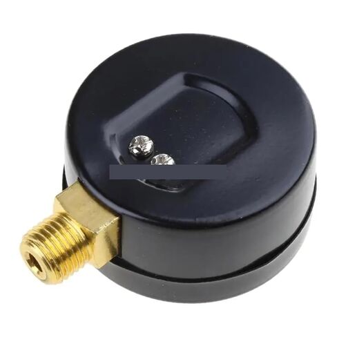 1pc Y5GD Oil Pressure Gauge for w/Dual Scale Horizontal/Vertical Air Compressor Gauge Iron/Plastic for Case Air Compressor Gauge in Kuwait