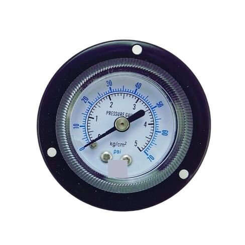 1 قطعة Y40-ZT 1.5 "40 مللي متر 70psi لوحة قياس الضغط ، 5 كجم/cm2 لوحة مقياس الضغط ، PT1/8 الموضوع الخلفي مع شفة أمامية in Kuwait
