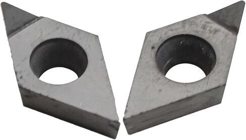 DCGT11T304 PCD إدراج 2 قطعة لأدوات القطع باستخدام الحاسب الآلي مع معامل احتكاك منخفض ومقاومة تآكل عالية مناسبة للألمنيوم والنحاس in Kuwait