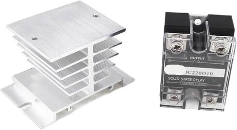 DC thyristor Module 10A Normally Open DC220D10 220vdc with Radiator in Saudi Arabia
