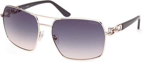 نظارات شمسية من GUESS بإطار معدني مربع in Kuwait
