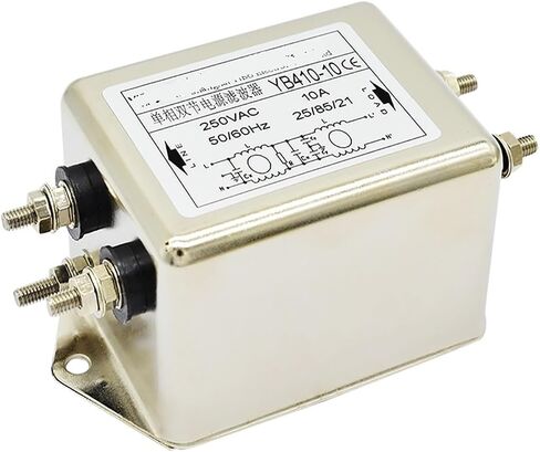 YB410-10A Double Bolt Type Power Filter 220V Anti-Interference Industrial Single-Phase AC in Kuwait