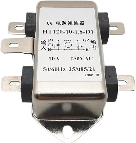 مرشح طاقة التيار المتردد أحادي الطور HT120-10-L8-D1 3A 5A 6A 10A HT121-6-W5-D3(HT120-5-L8B-D1 5A) in Kuwait