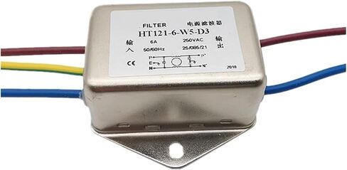 مرشح طاقة التيار المتردد أحادي الطور HT120-10-L8-D1 3A 5A 6A 10A HT121-6-W5-D3(HT120-5-L8B-D1 5A) in Kuwait